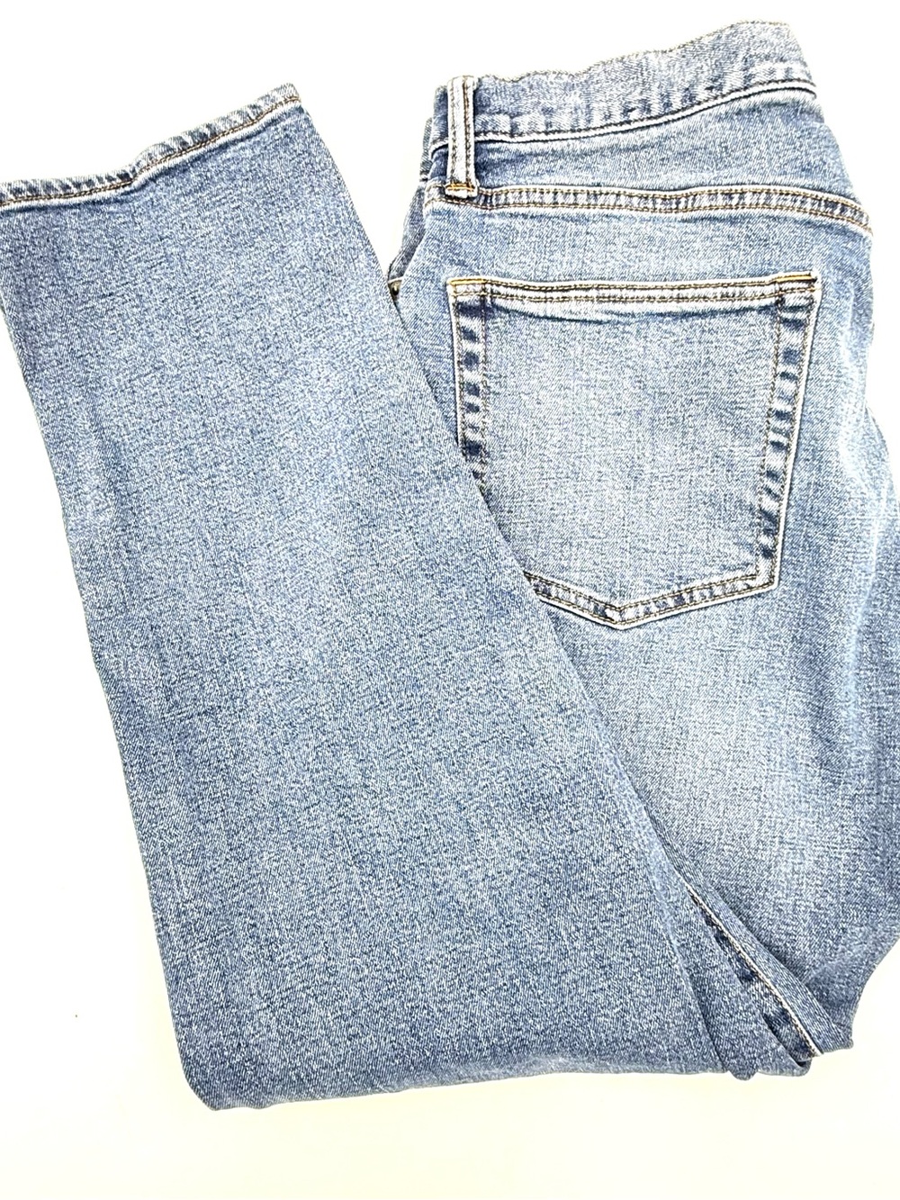 Men's The Gap Athletic Fit Blue Denim Jeans Size 34x30 (28”) (CBM0002)